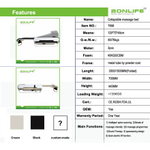 Spiralschraube + Jade-Rollen Automatisches Heben und Senken Einstellbares thermisches Massagebett mit Lifter